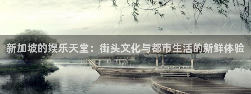 壹号app下载苹果：新加坡的娱乐天堂：街头文化与都市生活的新鲜体验