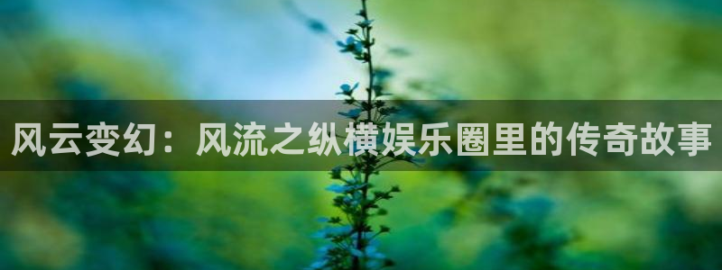 壹号注册入口app下载：风云变幻：风流之纵横娱乐圈里的传奇故事